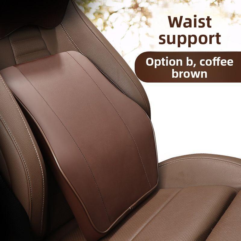 Car Headrest Waist Pillow Car Memory Cotton Neck Pillow Car Seat Car Pillow Back Pad Support Comfortable