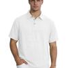 Polo Uomo in Lino Monocolore - T-shirt Premium da Business con Collo a Revers e Maniche Corte