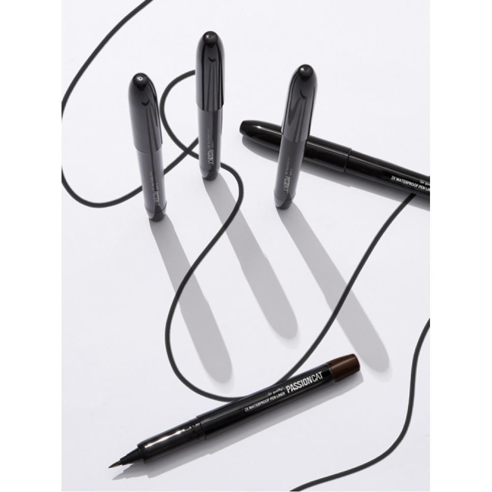 Passioncat 2x Waterproof Pen Liners 1g 2 2X Penliner No. 2 Brown/2X Penliner No. 2 Brown