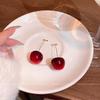 Luxurious Red Cherry Earrings for Women - 2026 Hot Style, Versatile, High-End Stud Design