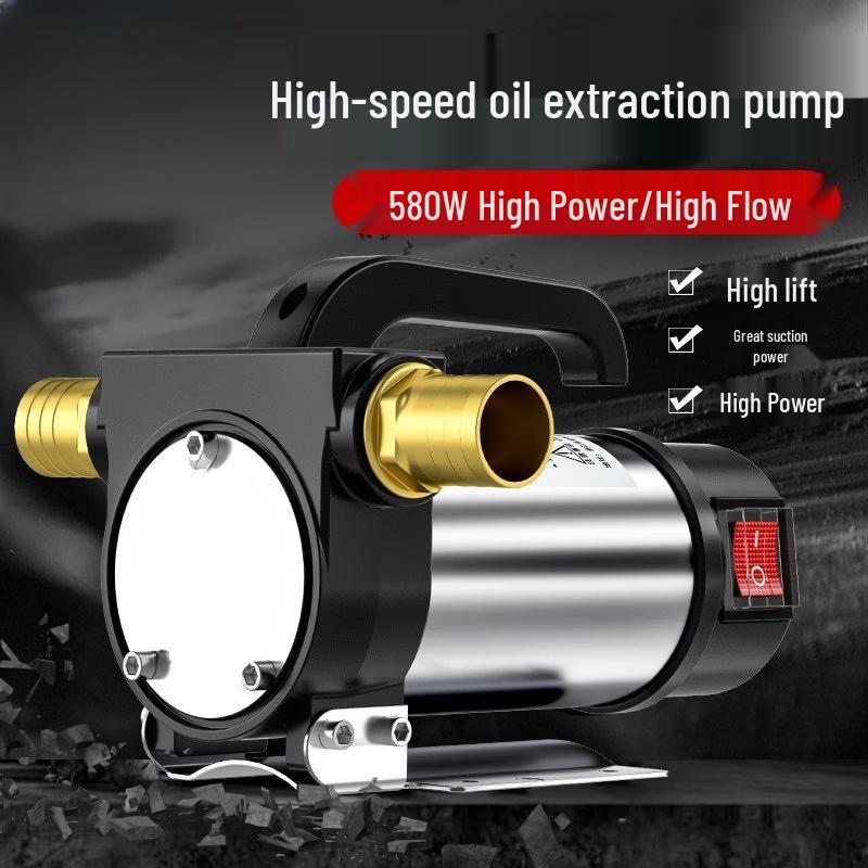 Aokewen 220V Electric Self-Priming Oil & Water Transfer Pump