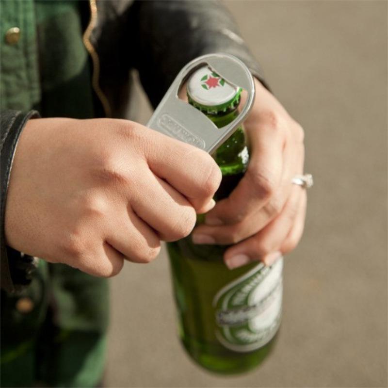 1PC Large Zipper Shaped Magnetic Bottle Opener, Beer Bottle Opener Refrigerator Magnet Wine Opener
