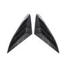 Fit  For KIA Optima K5 2020 2021 Car Rear Louver Window Side Shutter Cover Trim Sticker Vent Scoop ABS Carbon Fiber