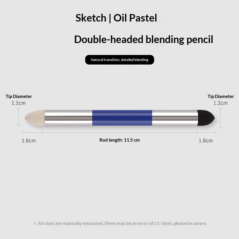 1/2 Pcs Double Headed Sketch Wiper Blenders Set Paper Art Blenders Drawing Erasers Sketching Drawing Tools For Artists