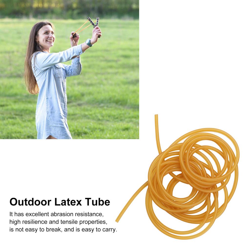 060 Natural Latex Rubber Tube Outdoor Shooting Elastic Band Hunting Replacement Band