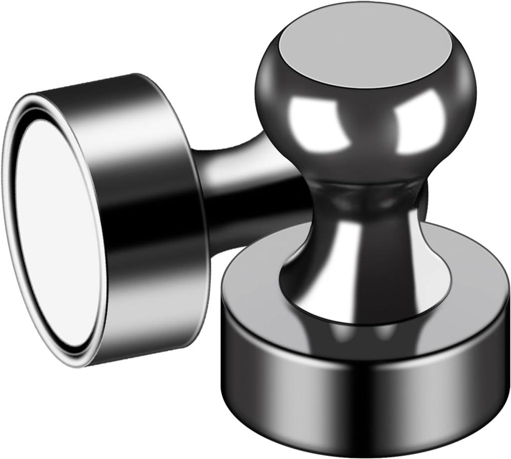 AIKARO Starke Wissenschaftsmagnete, Wissenschaftsexperimentierwerkzeuge für Schule, Büro, Reißzweckmagnete, trocken abwischbar magnetisch(6 STÜCK/16 STÜCK)