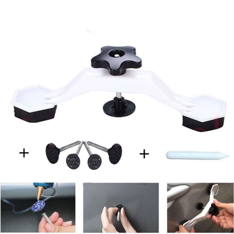 Super Car PDR Tools Body Dent Repair Set Puller Glue Pulling Tabs Toolkit Suction Cup Dent Bridge