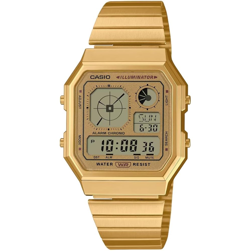 Casio Vintage Collection Digital Watch A130WE Gold