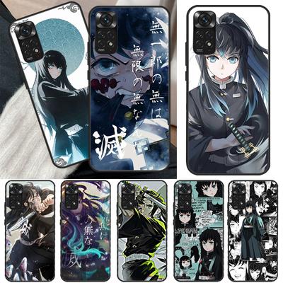 Muichiro Tokito Kimetsu hiçbir Yaiba Kılıf Xiaomi Redmi Için Not 11 Pro 8 9 11S 10S 9S Not 10 Pro Kapak Redmi 10 10C 9A 9C