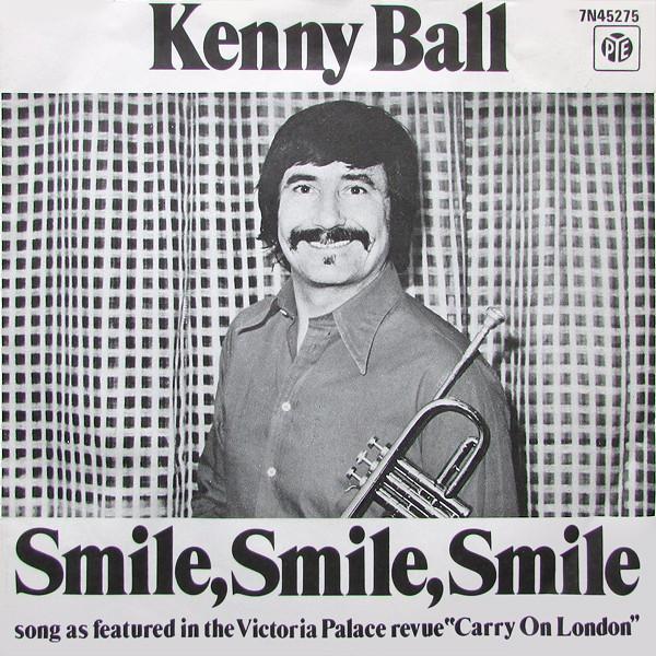 

7inch Record KENNY BALL - Smile, Smile, Smile 7N45275 Pye Records 1973 UK Jazz Used