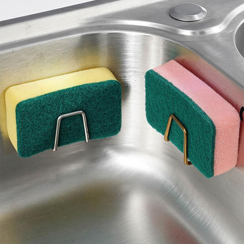 1-30 pcsKitchen Stainless Stain Organizer Adjustable Snap Sink Soap Sponge Kitchen Accessorie Hanging Drain Rack Kitchen Gadgets