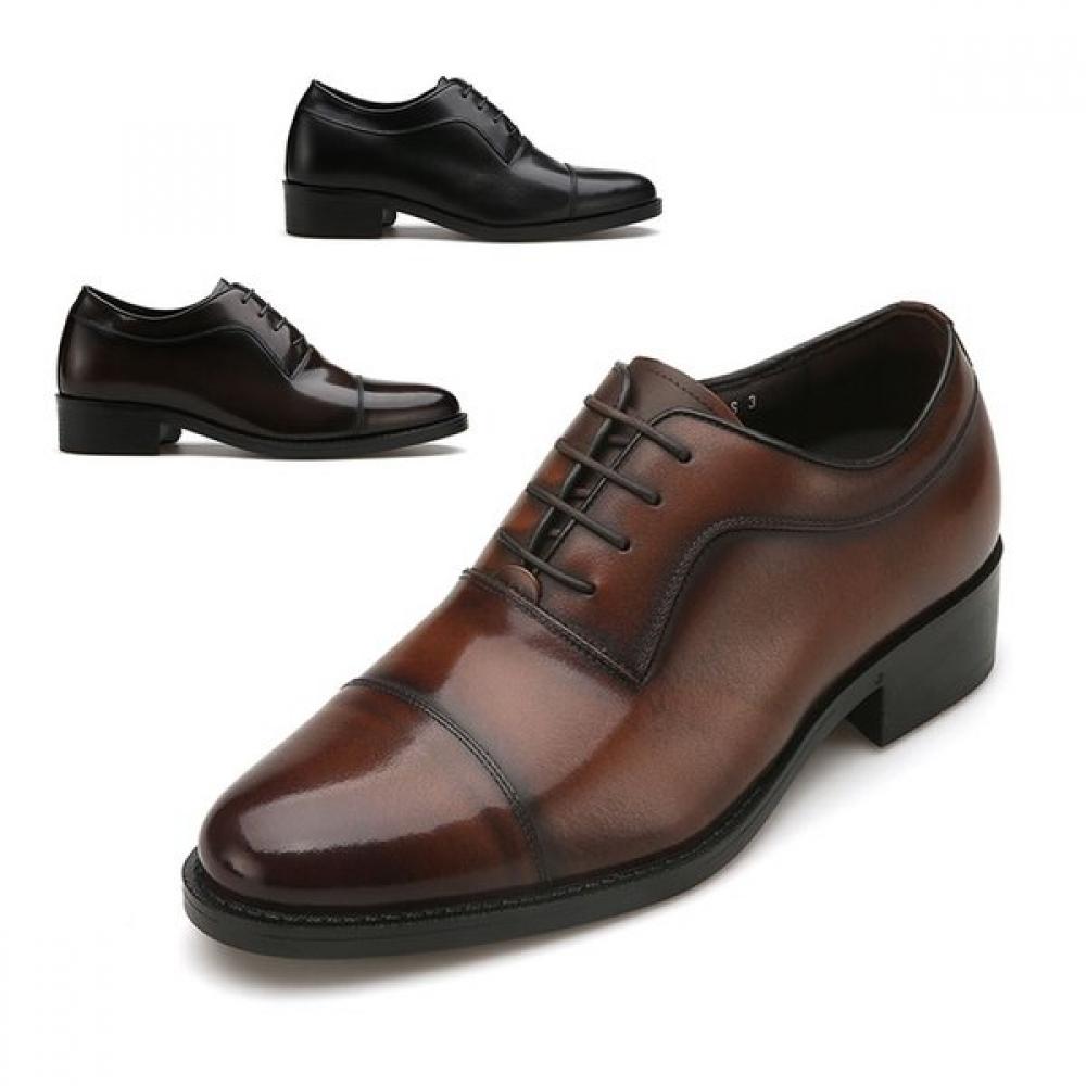 MiSope Men S dreSS ShoeS Height increaSing 7cm 3color 022141701 coffees/275