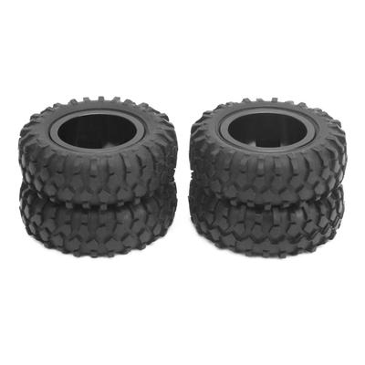 WPL D12 1/10 RC Truck Rear Tire Set, 55mm, Surface Decoration, Kojiair Saddle Blue (Black BL)