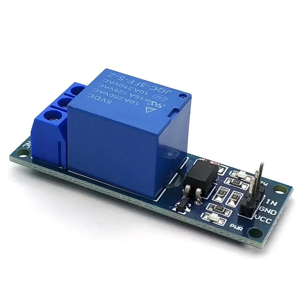 1 Channel 5V 12V Relay Module with Optical Coupling Isolation Relay MCU Expansion Board High / Level Trigger