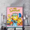 Disney Diamond Painting The Simpsons Classic Family Poster Art Illustration 5D Cross Stitch Hanging Print 5D Puzzle Mosaic Embroidery Home Decoration