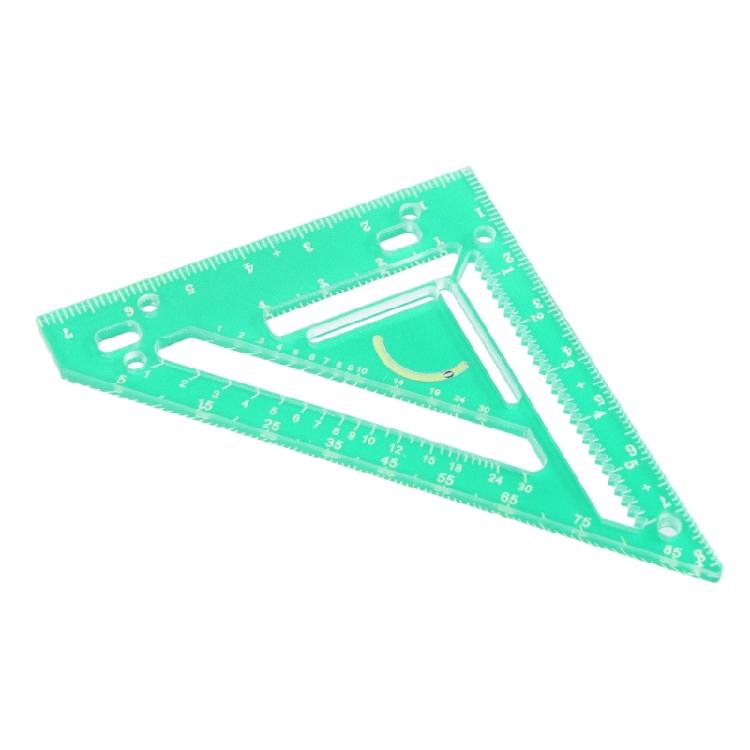 Precision Square Rafter Square Carpentry Squares with Bubble Jig Block Multifunction Rafter Square Tool