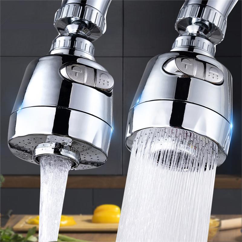 1PCS Universal Kitchen Faucet Adapter 360° Rotation Faucet Filter Extenders Kitchen Gadgets Spray Water Saving Tap Nozzle