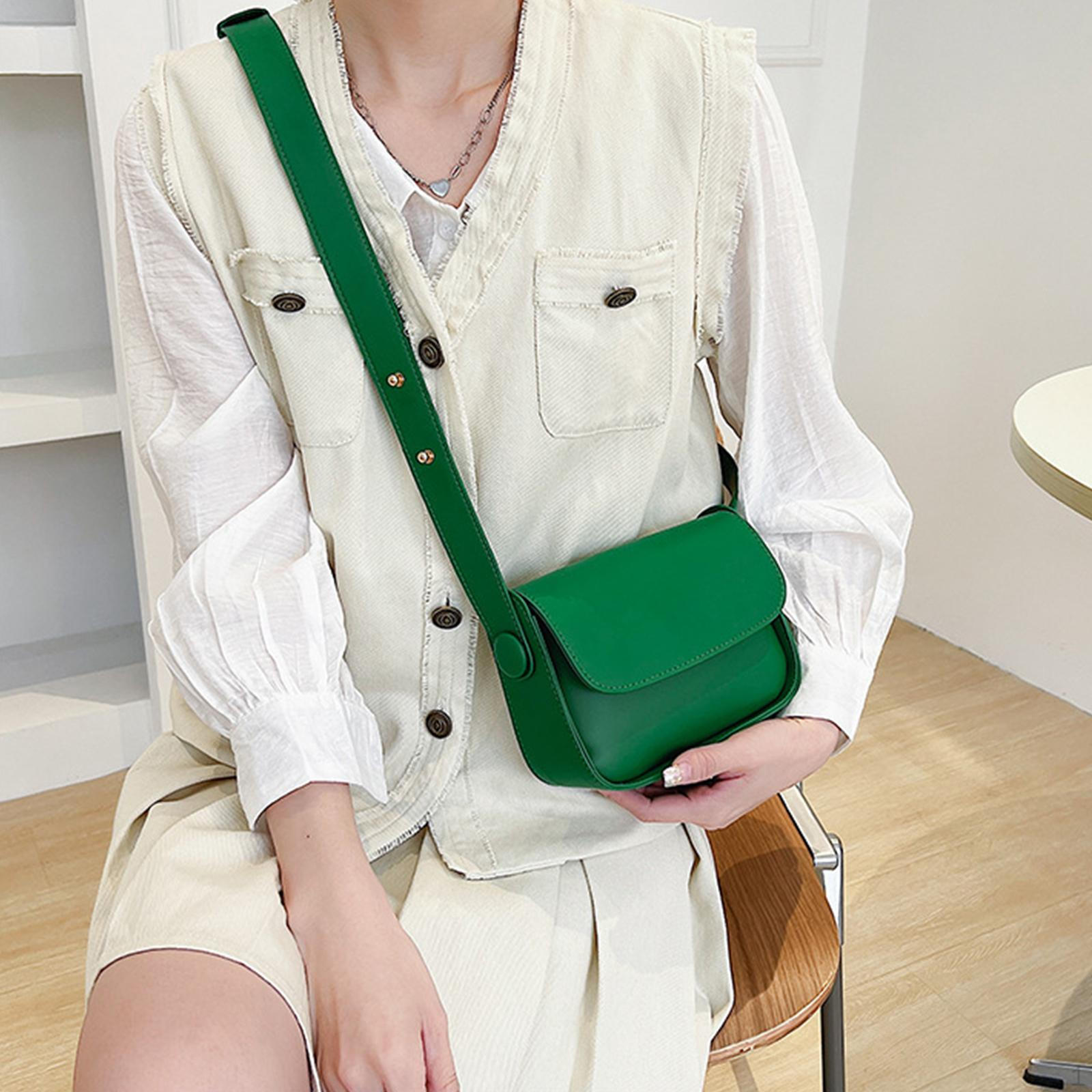 

Модная женская сумка через плечо с держателем для мобильного телефона и кошельком для свиданий зелёный