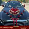 Wedding Car Decoration Set: Main & Second Car Flowers