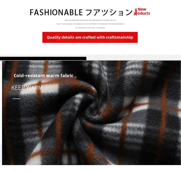 Woodpecker Herren Fleece-gefütterte Strickjacke: Herbst/Winter-Ausgabe 2025 - Lässiger, warmer Pullover für Väter mittleren Alters.