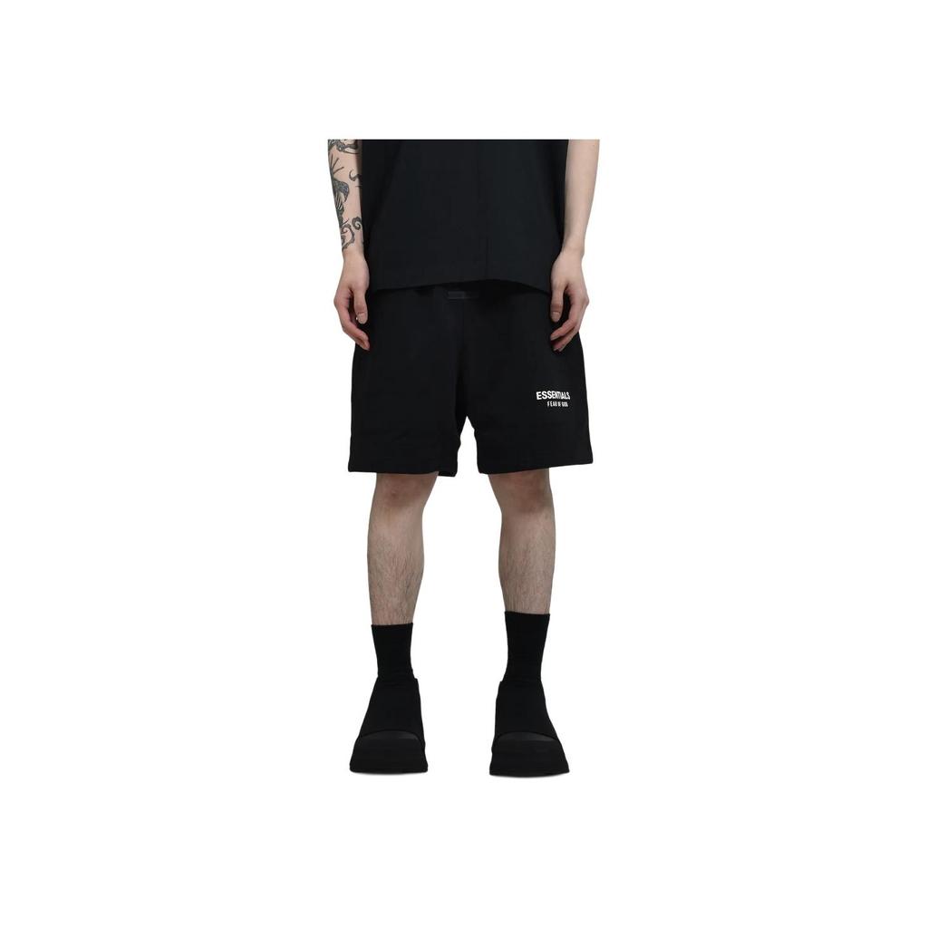 Fear of God Essentials Classic Sweatshort Jet Black Men Bottoms 160AS252000F