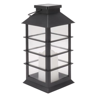 2Pcs Solar Hanging Lantern Candle Design LED Solar Outdoor Light Decor for Pathway Yard Lawn