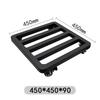 Heavy-Duty Square Mobile Plant Caddy