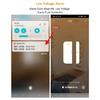 Smart Life App Smart Door Open/closed Detectors Wifi Window Sensor Independent Magnetic Smart Door Sensor Alexa Tuya App Control