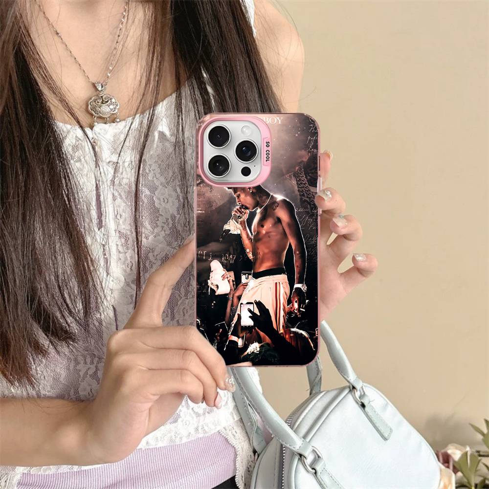 Singer YoungBoy Never Broke Again Phone Cases For IPhone 17 16e 15 14 13 12 11 Plus Pro Max ProMax Colorful Covers