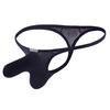 Amy Coulee Upright Sexy Lingerie with Separated and Penis Material Men's T-Back, Scrotum, T-Front, Back, Pants, Upward-Lifting Bikini, Non-Steamy,
