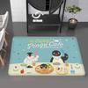 Funny P-PinguS Cute Cartoon Entrance Door Mat Nordic Style Home Doormat Bathroom-Toilet Mats Bedroom Hotel Decor Mat