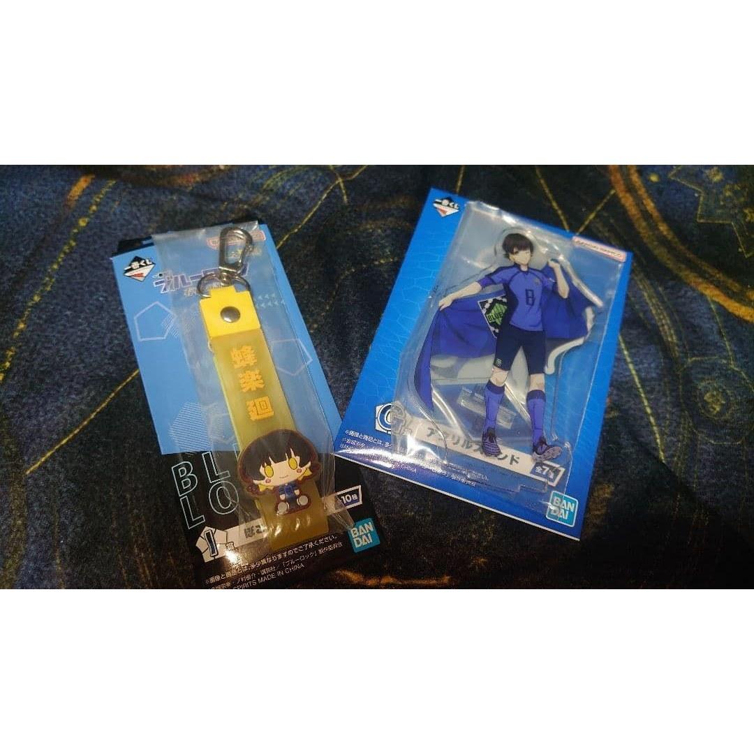 Blue Lock Ichiban Kuji Hachiraku Mai Acrylic Stand Poko-chan Charm Bulk