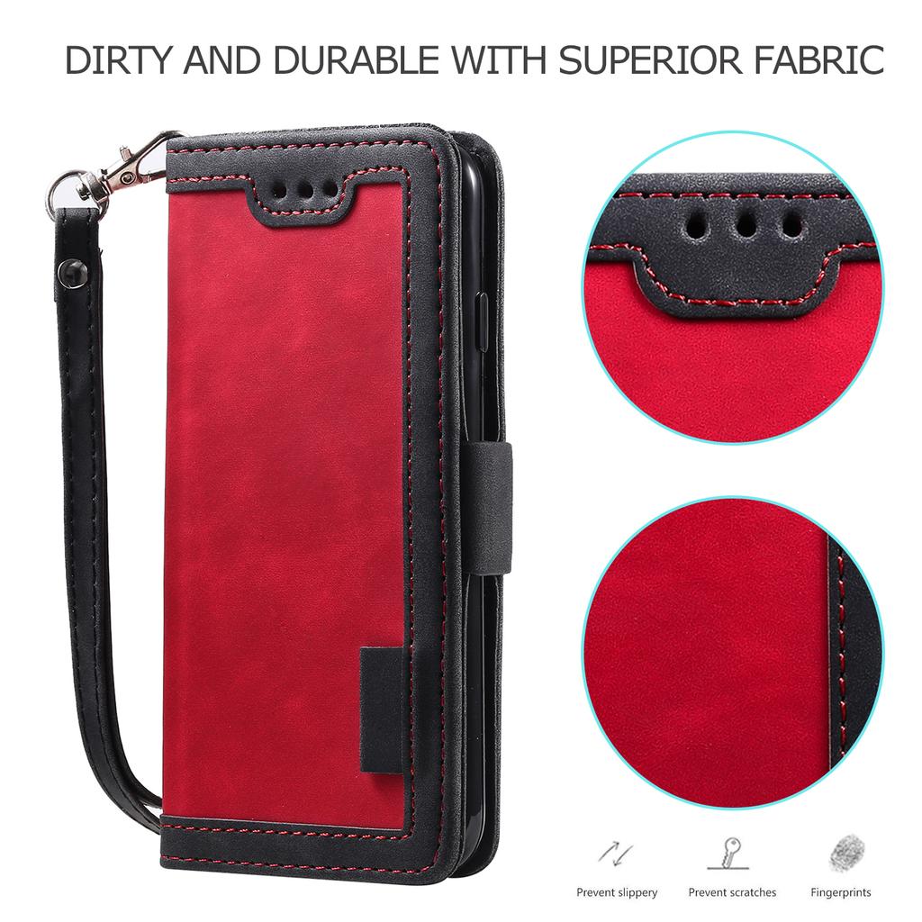 For iPhone 16e Case RFID Blocking Wallet Stand Leather Phone Cover