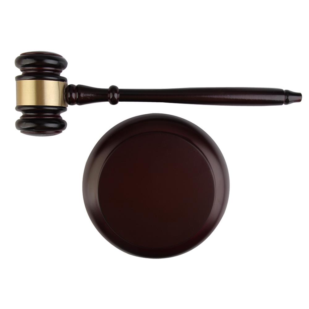 

Wooden Auction Court Gavel with Sound Block Set Auction Sale Decor Gavel Long Handle Loud Sound Professional Accessories China Mainland