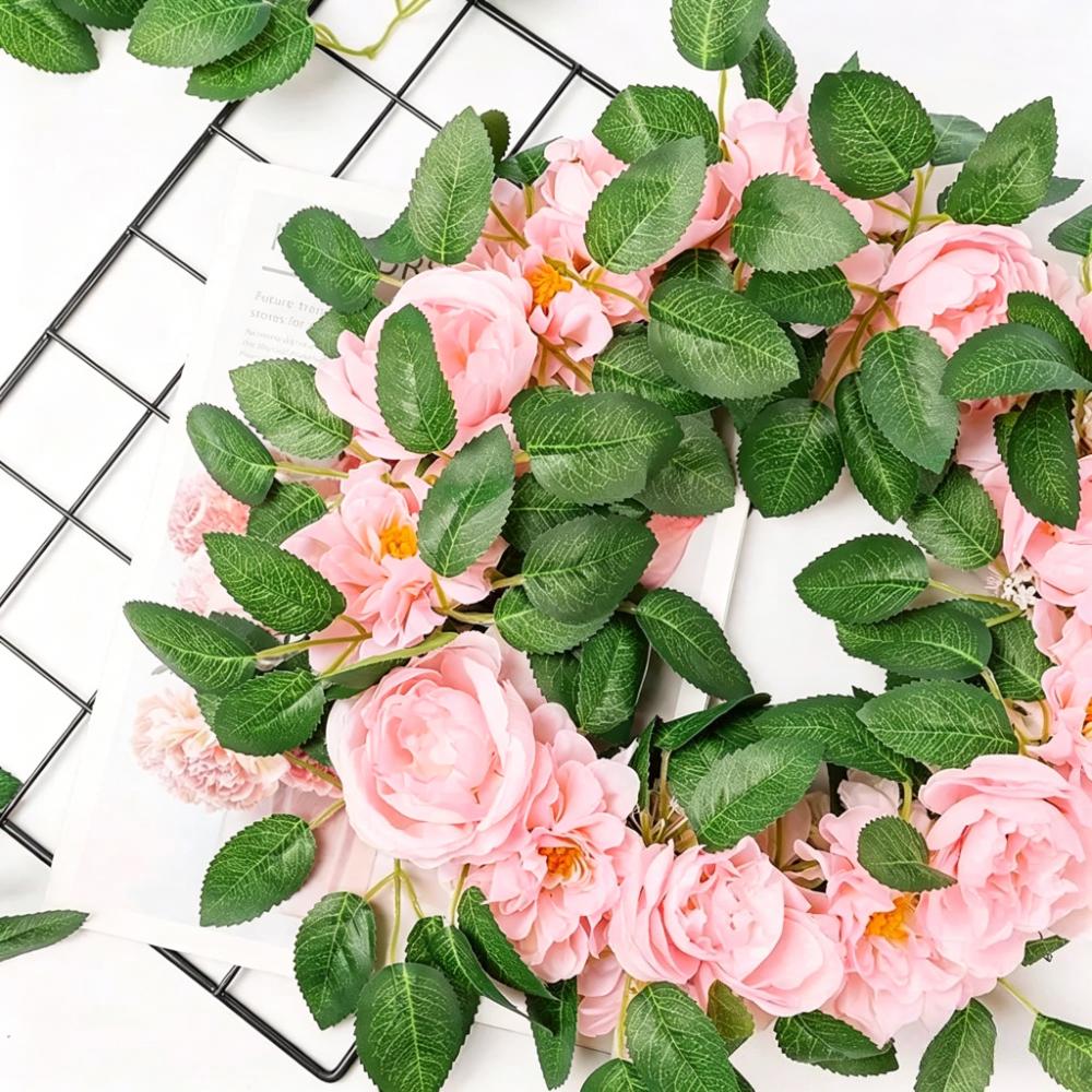20 Stück Künstliche Rosenblätter Großhandel Realistische Grüne Kunstblätter für DIY Blumensträuße Kränze und Gestecke DIY Bastelbedarf