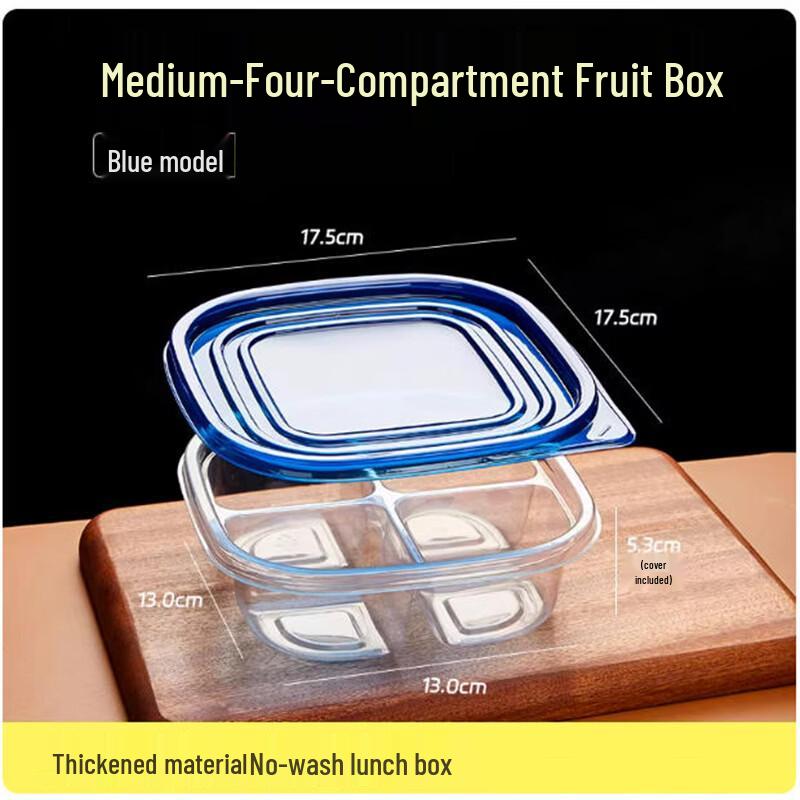 Sanbilai Disposable Divided Food Containers