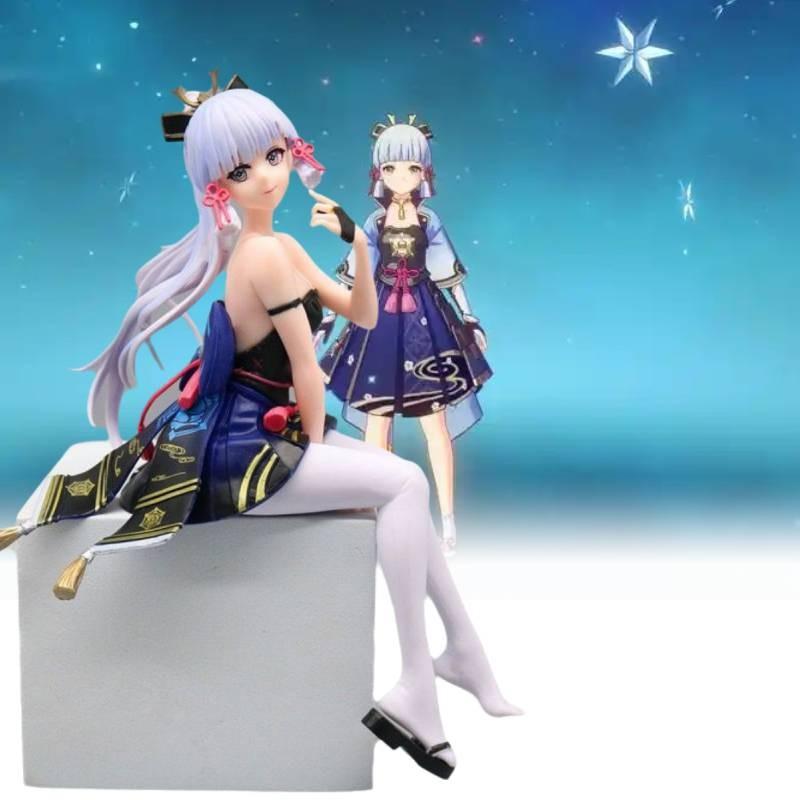 Kamisato Genshin Impact Ayaka Figurine Game Cartoon Model Toys Gifts Christmas