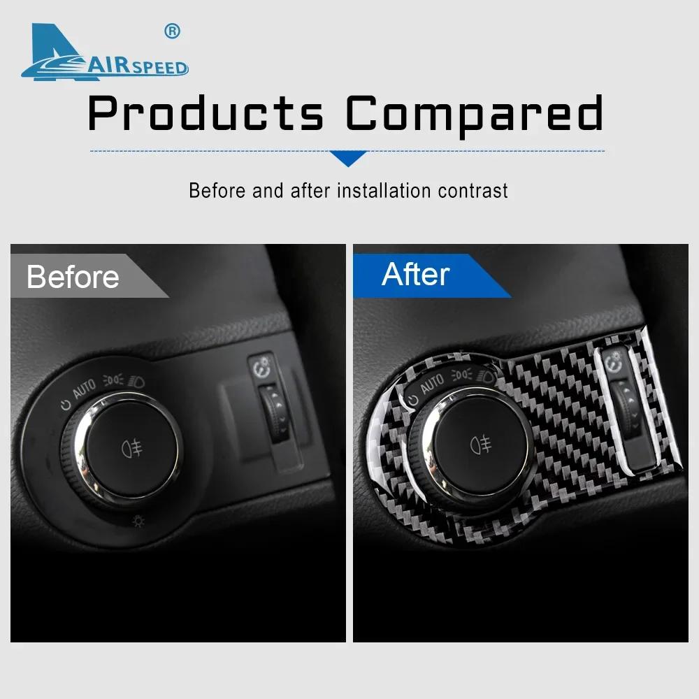 Naklejka wewnętrzna w stylu włókna węglowego do Chevrolet Camaro 2010 2011 2012 2013 2014 2015 Panel wewnętrzny