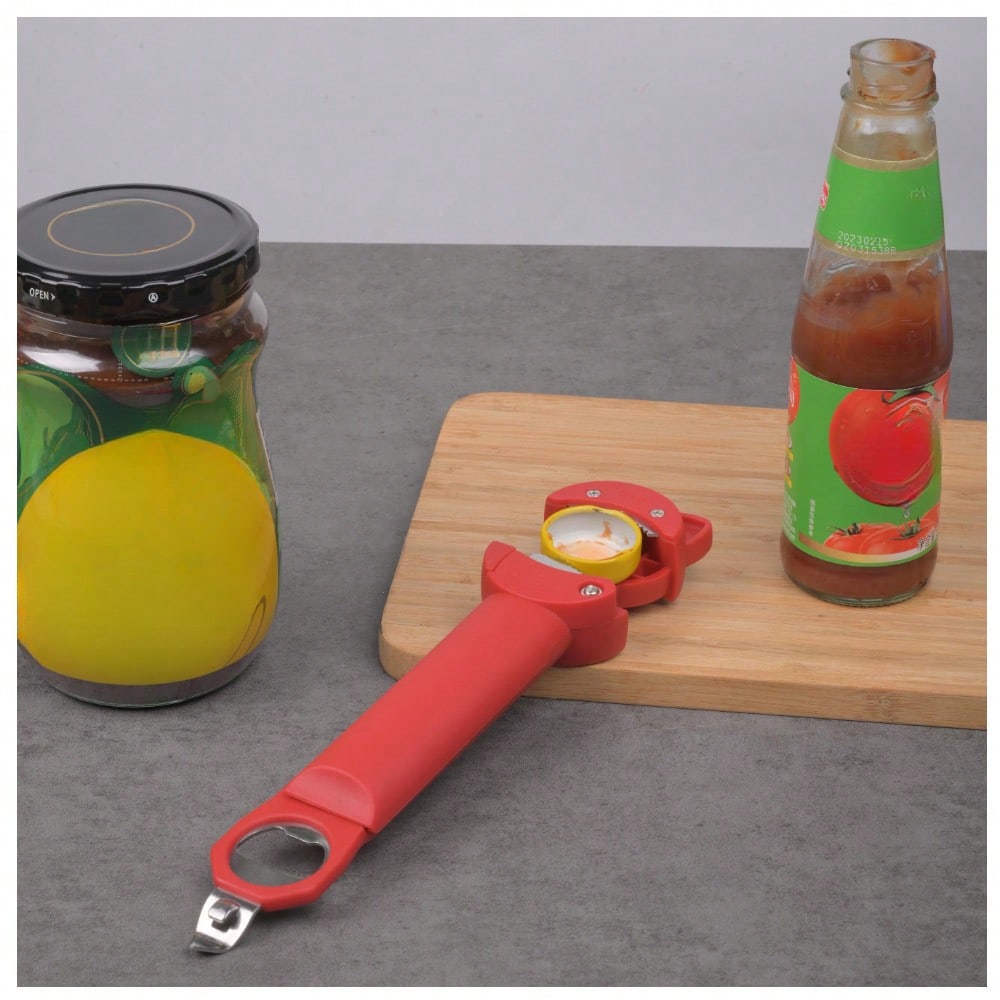 Multifunctional Retractable Bottle Opener, High Value Bottle Opening Tool, Beer Bottle Opener, Cap Twister