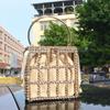 Diamond-encrusted Birdcage Pearl Diamond Bag Dinner Party Metal Vegetable Basket Bucket Messenger Bag