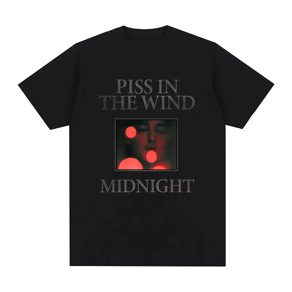 

JOJI T-Shirt New Album Piss in The Wind-MIDNIGHT Tee pure Cotton High Quality Harajuku Tee-shirt Summer Comfortable Camisetas... S разноцветный