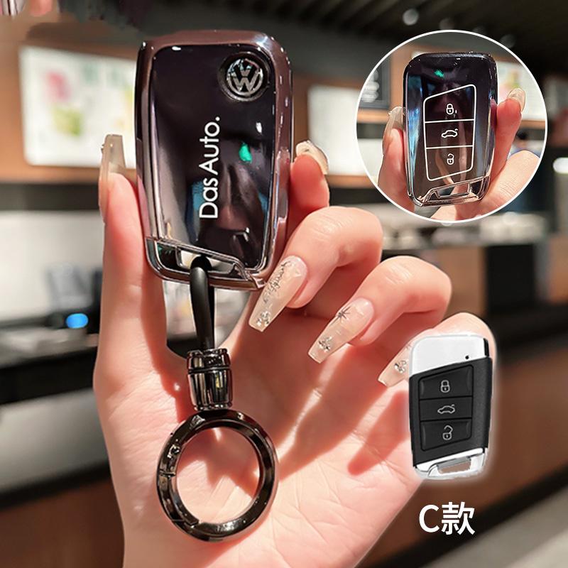 3 Buttons Car Key Case Full Cover For VW Volkswagen Polo Tiguan Passat B5 B7 Golf 4 5 MK6 Jetta Lavida Polo MK4 Bora Bora Touran zh0