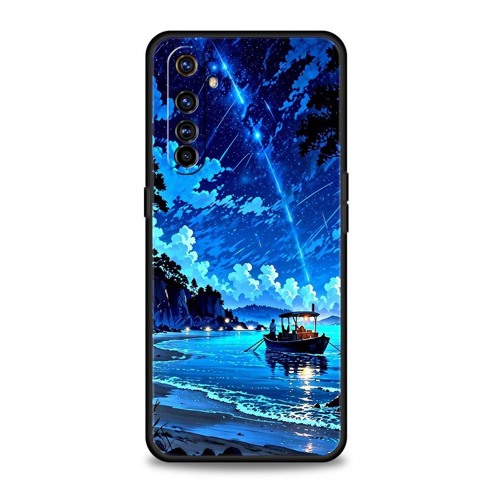 

Мультяшный чехол для телефона Небо Для Realme 12 11 10 9 8 5G 7 6 GT5 GT3 GT2 Pro Plus C21 C11 C25 C35 Для Realme GT Neo 2 3 3T Мягкий чехол 5 Realme C35