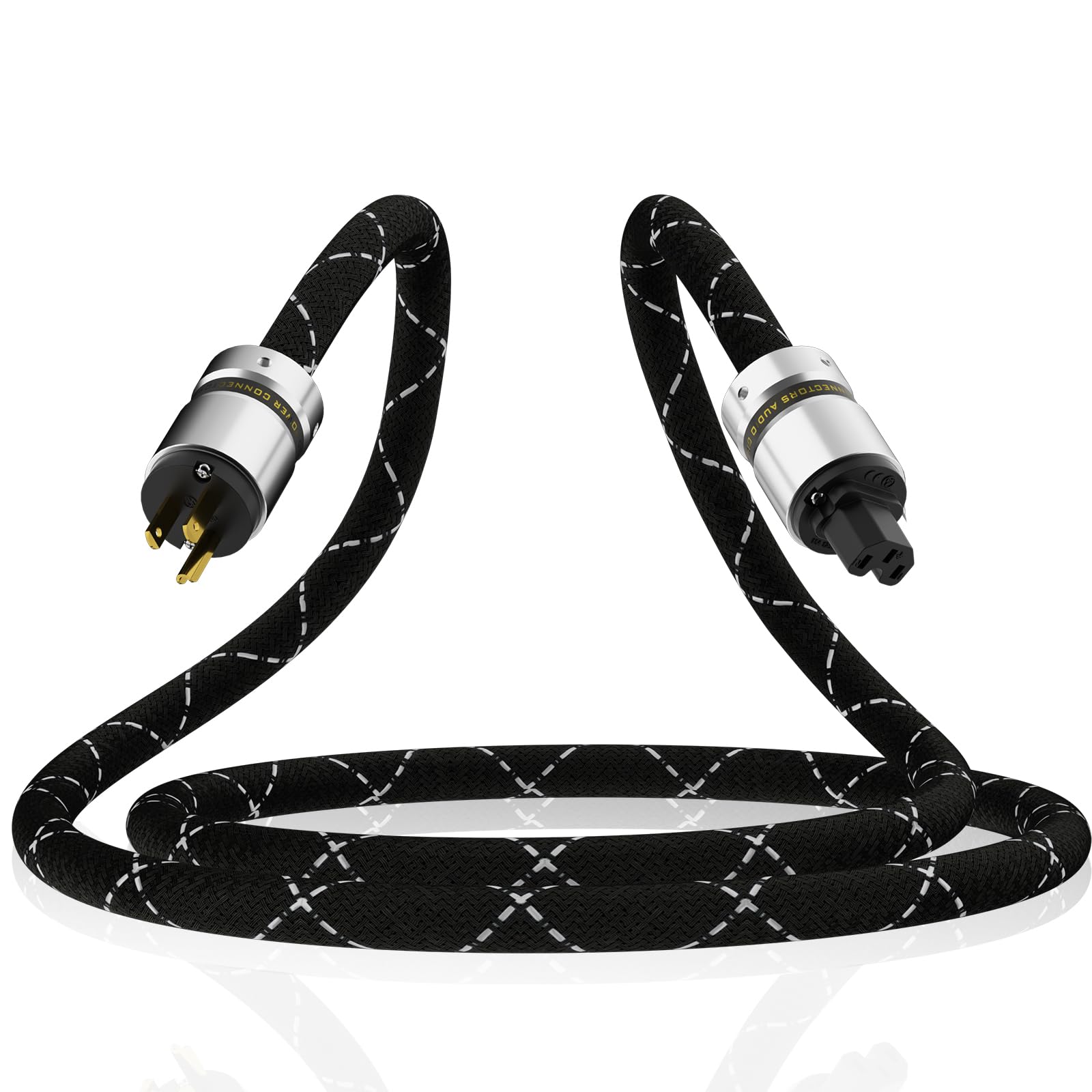 

Monosaudio 12AWG HiFi аудио кабель питания Чистая медь 3-контактный кабель питания переменного тока C13 позолоченный штекер питания Улучшение качества звука Аудио шнур питания Аудио