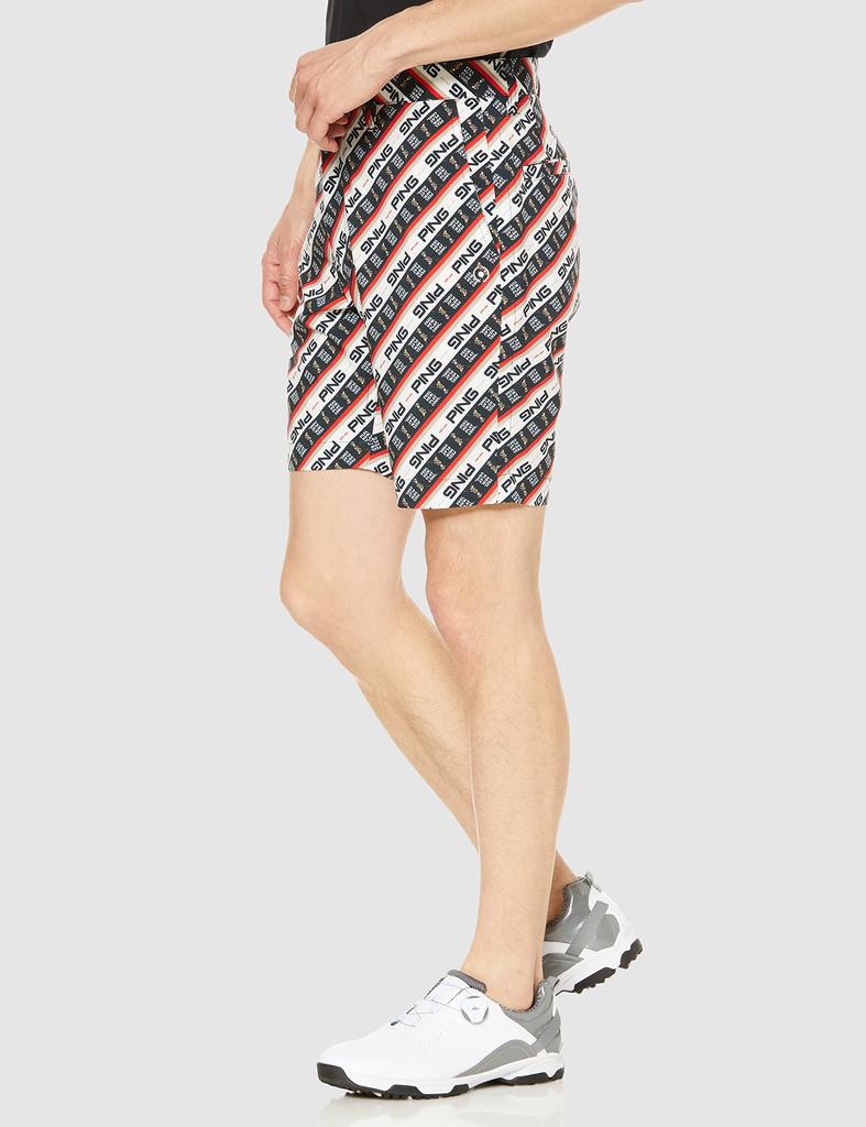 PING Apparel Men's Golf Shorts (Bias-Effect, All-Direction Stretch) - Size 621-3132201, Red, Size M