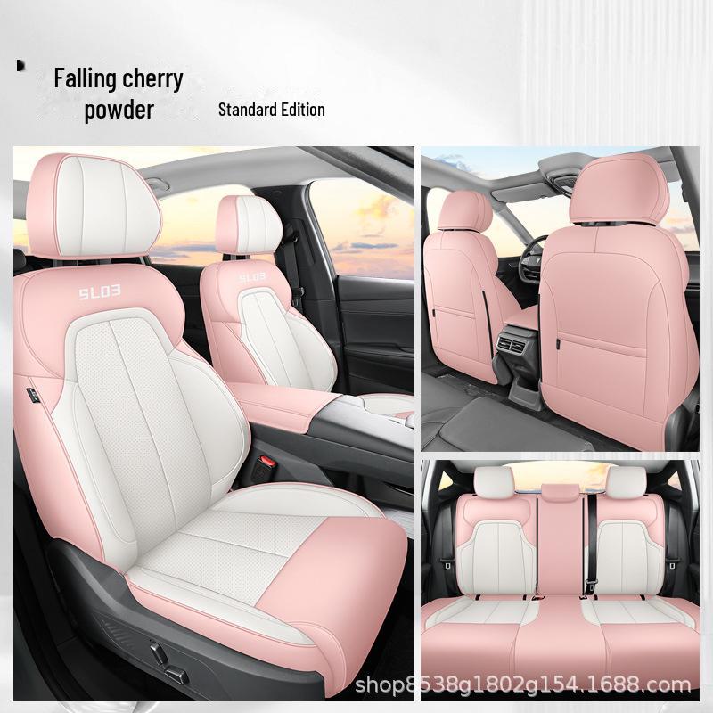 Changan Dark Blue SL03 Full Surround Universal Car Seat Cushion for All Seasons