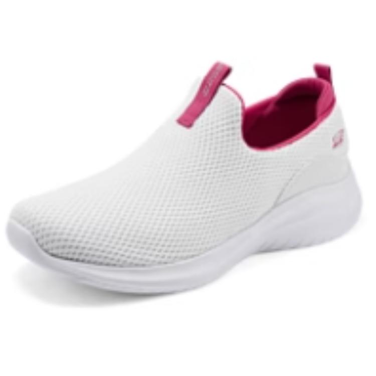 Skechers Bobs Sport Comfortable Lightweight Low-Top Casual Shoes Women Sneakers White 117572-WHT