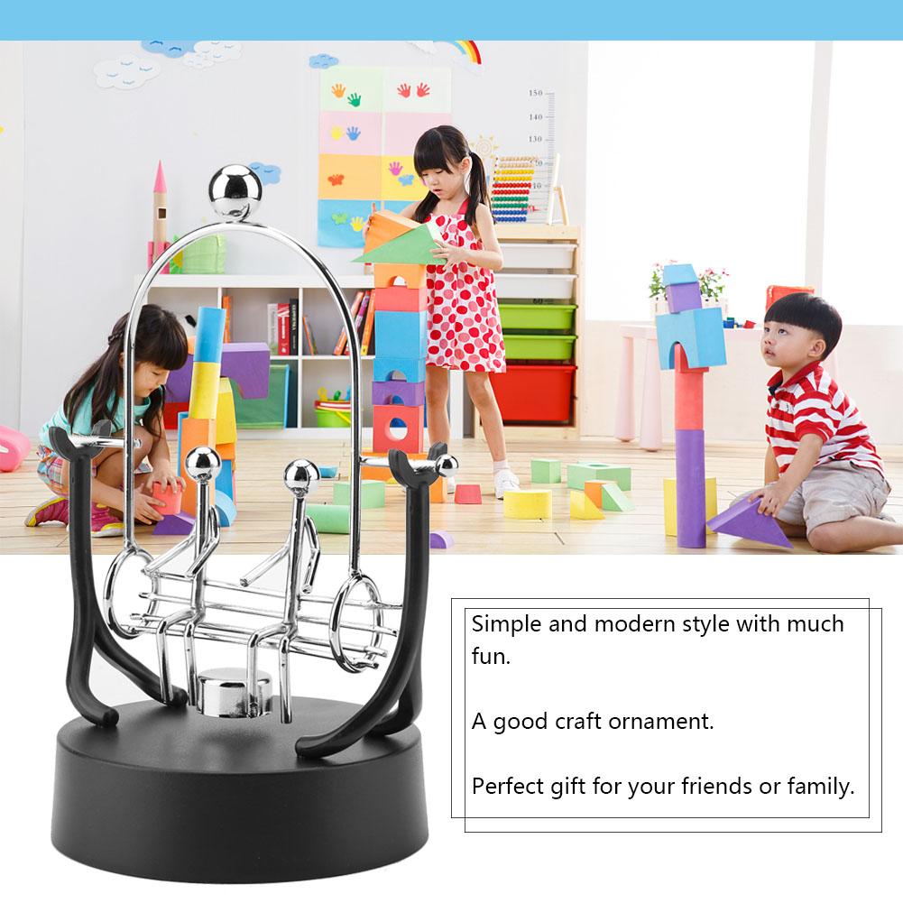 Elektronisches Schüttel-Wackel-Gerät Perpetuum Mobile Schwingende Kinetische Kunst Handwerk Dekoration (#D301)