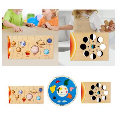 Game Interactive Educational Puzzle for the Wooden Puzzle for the Puzzle for