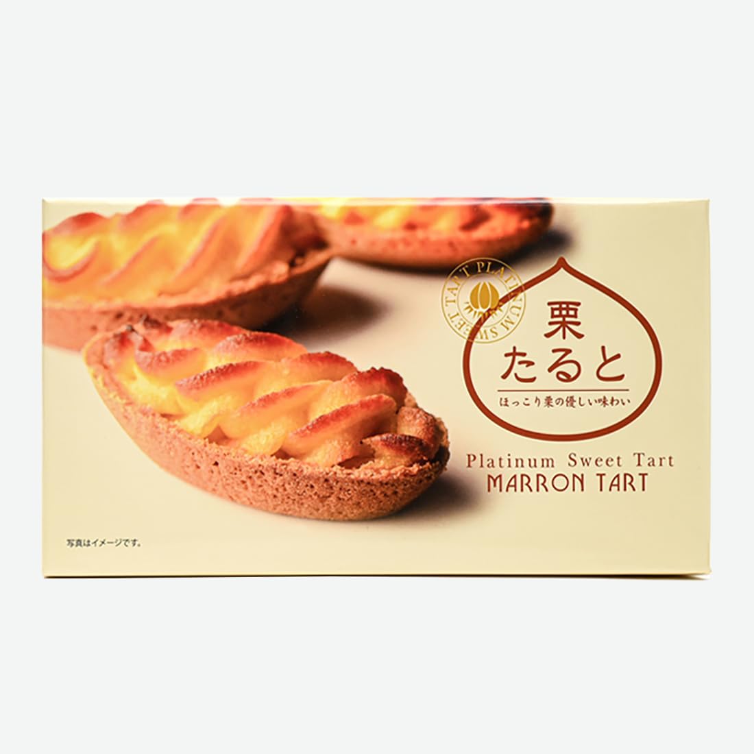 

Тарт с каштанами 6 шт. Сувенирный пирог с каштанами Синсю Нагано (1 коробка)